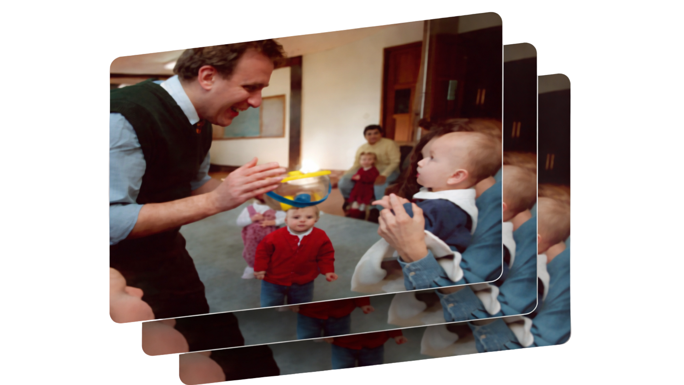 Language expert founder of Just Spanish teaching children at his school